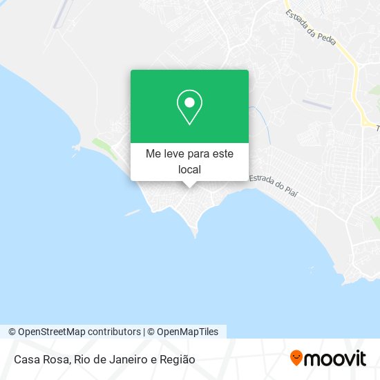 Casa Rosa mapa