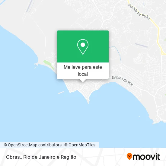 Obras. mapa