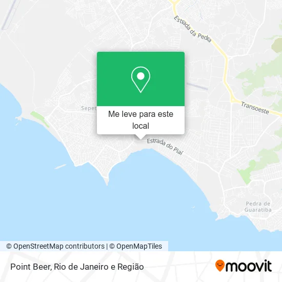 Point Beer mapa