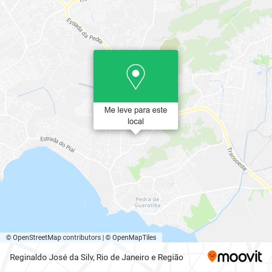 Reginaldo José da Silv mapa