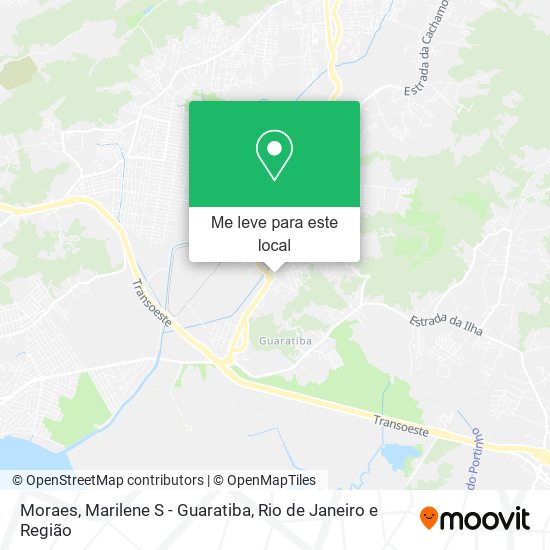 Moraes, Marilene S - Guaratiba mapa