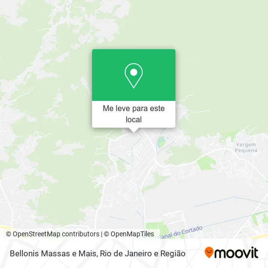 Bellonis Massas e Mais mapa