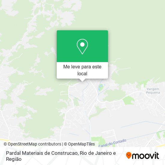 Pardal Materiais de Construcao mapa