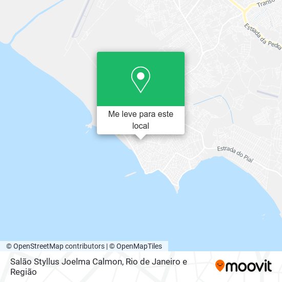 Salão Styllus Joelma Calmon mapa