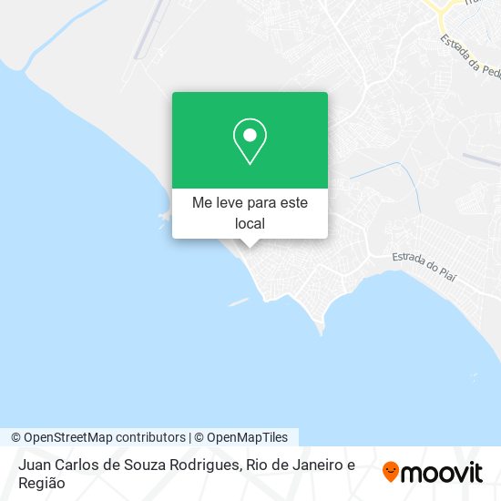 Juan Carlos de Souza Rodrigues mapa