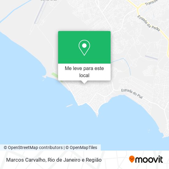 Marcos Carvalho mapa