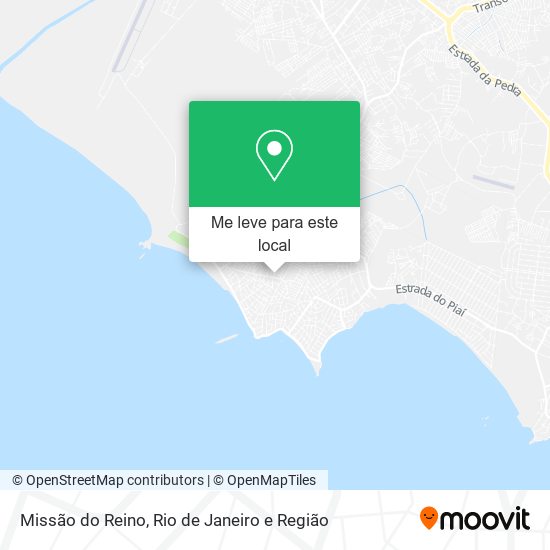 Missão do Reino mapa