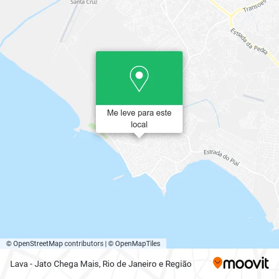 Lava - Jato Chega Mais mapa