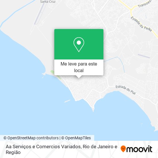 Aa Serviços e Comercios Variados mapa