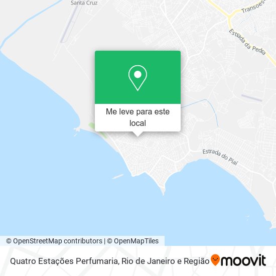 Quatro Estações Perfumaria mapa