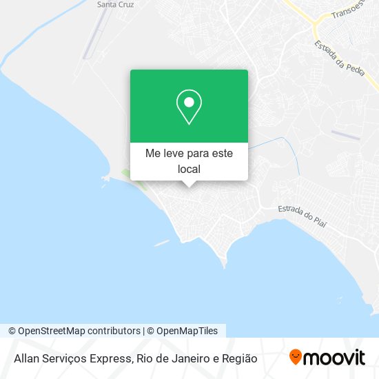 Allan Serviços Express mapa