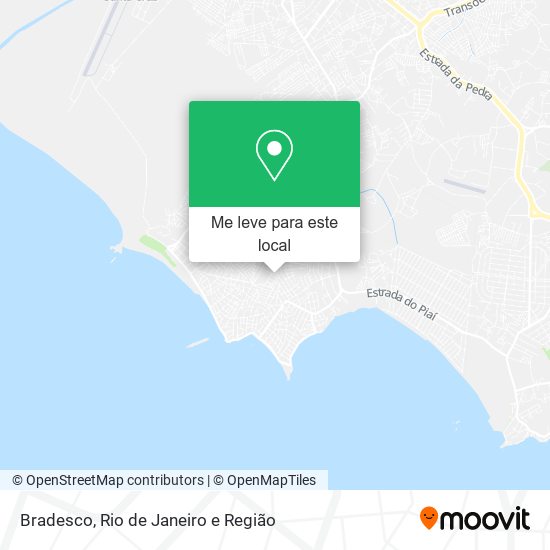 Bradesco mapa