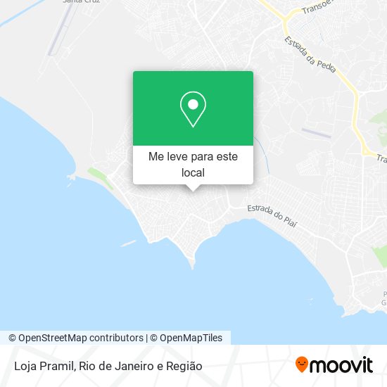 Loja Pramil mapa