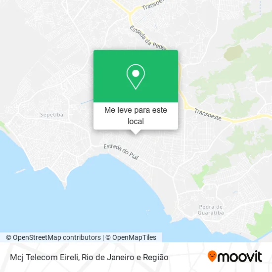 Mcj Telecom Eireli mapa