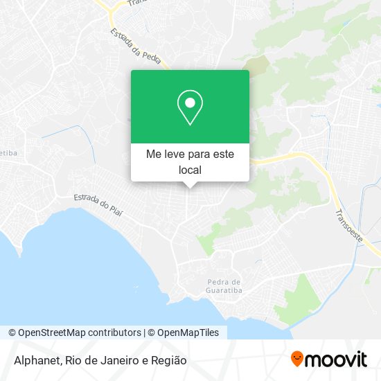 Alphanet mapa