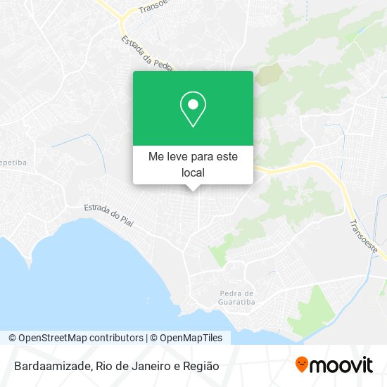 Bardaamizade mapa