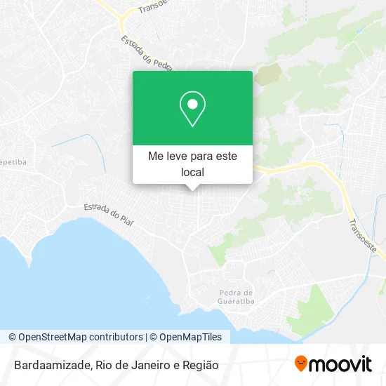 Bardaamizade mapa