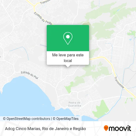 Adcg Cinco Marias mapa