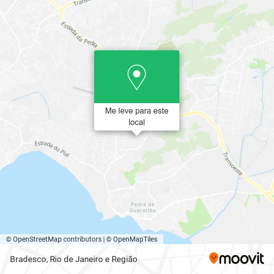 Bradesco mapa