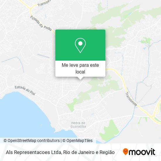 Als Representacoes Ltda mapa