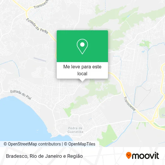 Bradesco mapa