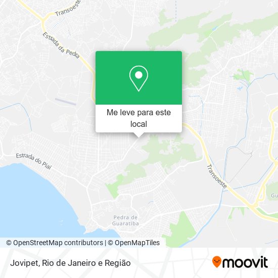 Jovipet mapa