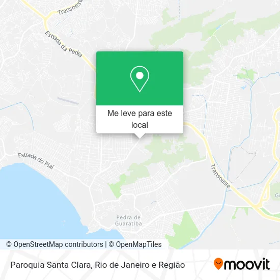 Paroquia Santa Clara mapa