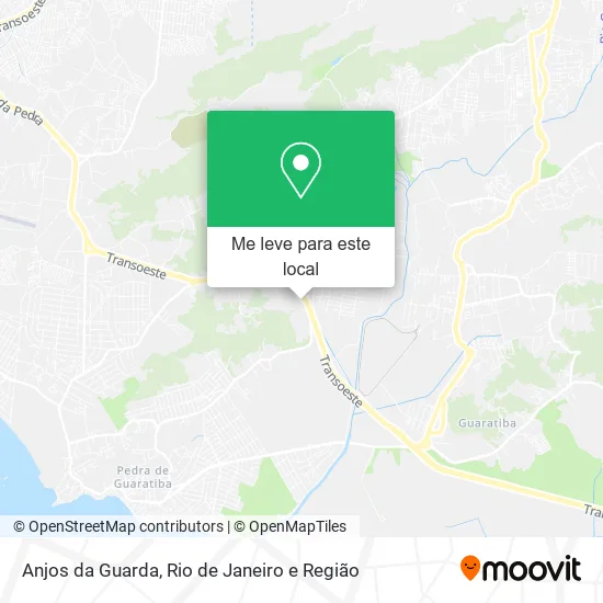 Anjos da Guarda mapa