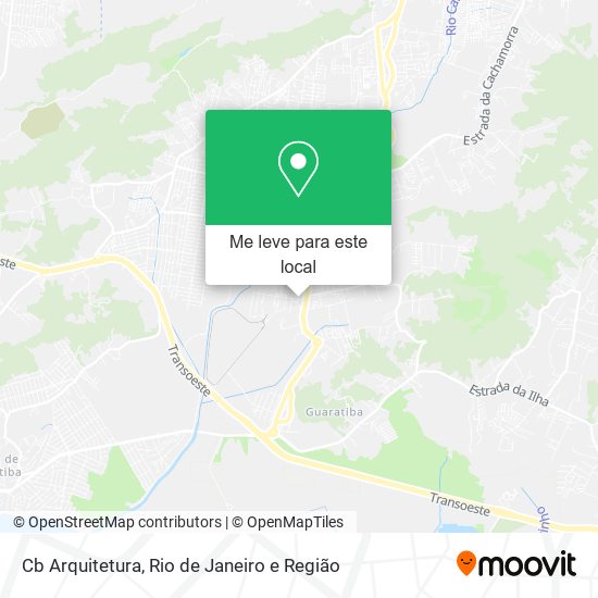 Cb Arquitetura mapa