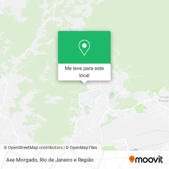 Axe Morgado mapa
