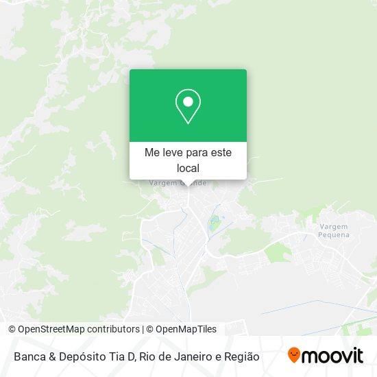 Banca & Depósito Tia D mapa