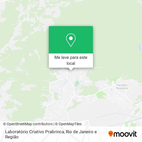 Laboratório Criativo Prabrinca mapa