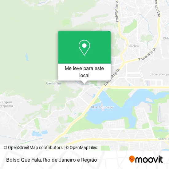 Bolso Que Fala mapa