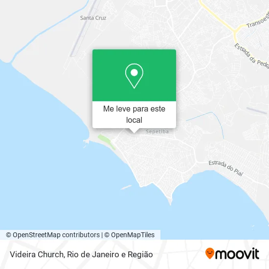Videira Church mapa