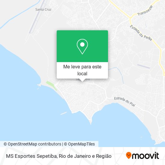MS Esportes Sepetiba mapa