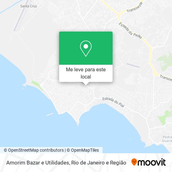 Amorim Bazar e Utilidades mapa