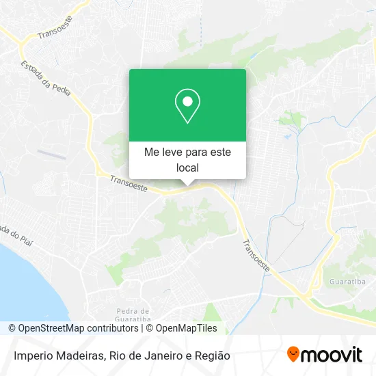 Imperio Madeiras mapa