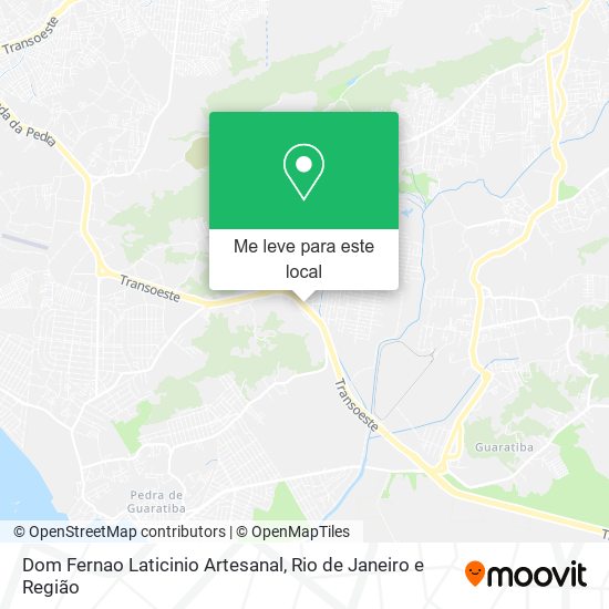 Dom Fernao Laticinio Artesanal mapa