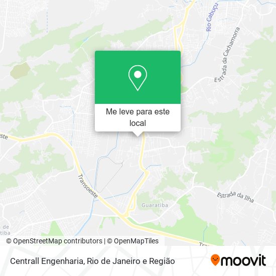 Centrall Engenharia mapa