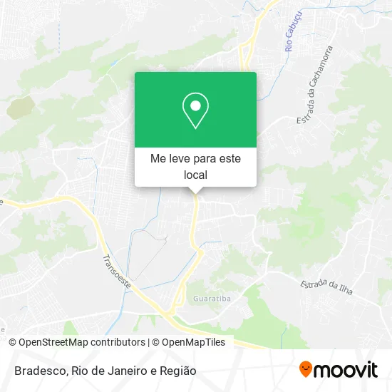 Bradesco mapa