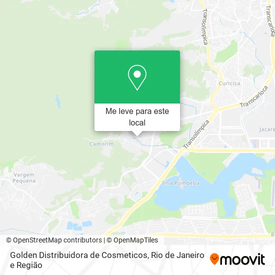 Golden Distribuidora de Cosmeticos mapa