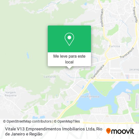 Vitale V13 Empreendimentos Imobiliarios Ltda mapa