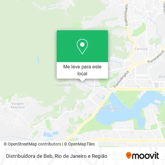 Distribuidora de Beb mapa
