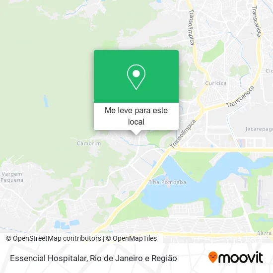 Essencial Hospitalar mapa
