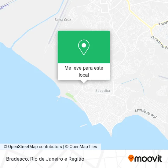Bradesco mapa