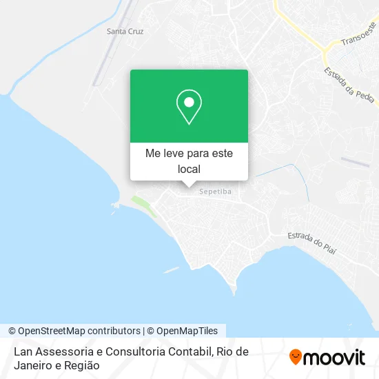 Lan Assessoria e Consultoria Contabil mapa