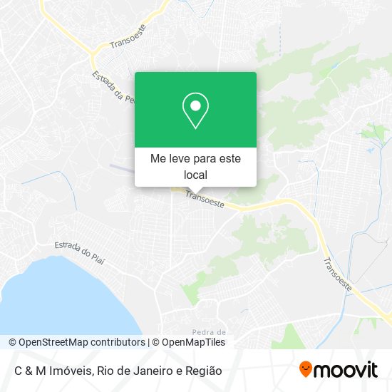 C & M Imóveis mapa
