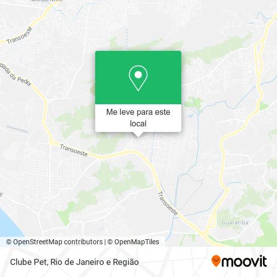 Clube Pet mapa