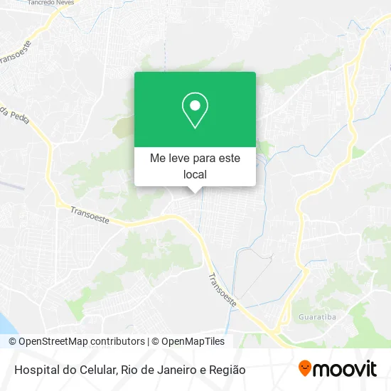 Hospital do Celular mapa