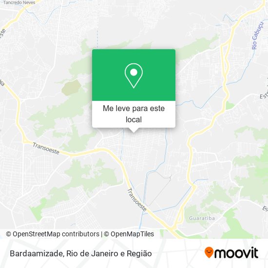 Bardaamizade mapa